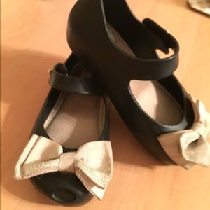 Sz8 Mini Melissa Black Shoes