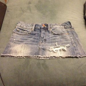 American Eagle Jean Skirt