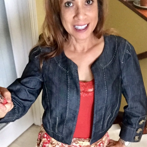 Baccini denim jacket - Picture 3 of 6