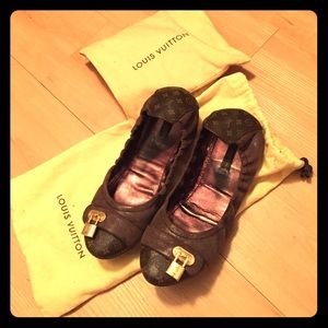 Authentic Louis Vuitton flats.