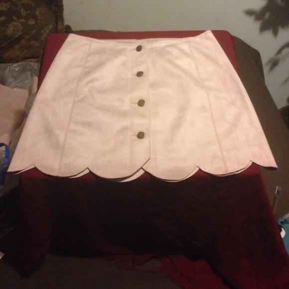 Plushy Pink Mini Skirt