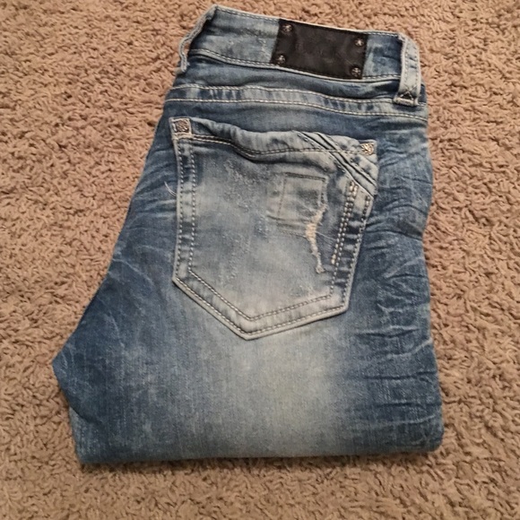 Buckle black skinny