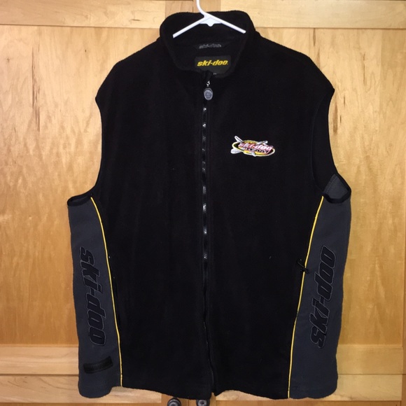 Ski-doo logo fleece vest. 2xl