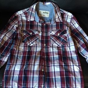 URBAN PIPELINE Men's Small Long-Sleeved Button-Up