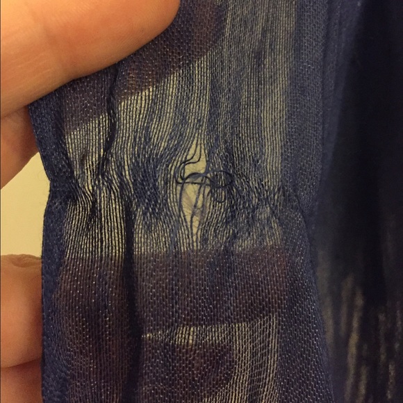 Blue scarf - Picture 2 of 2
