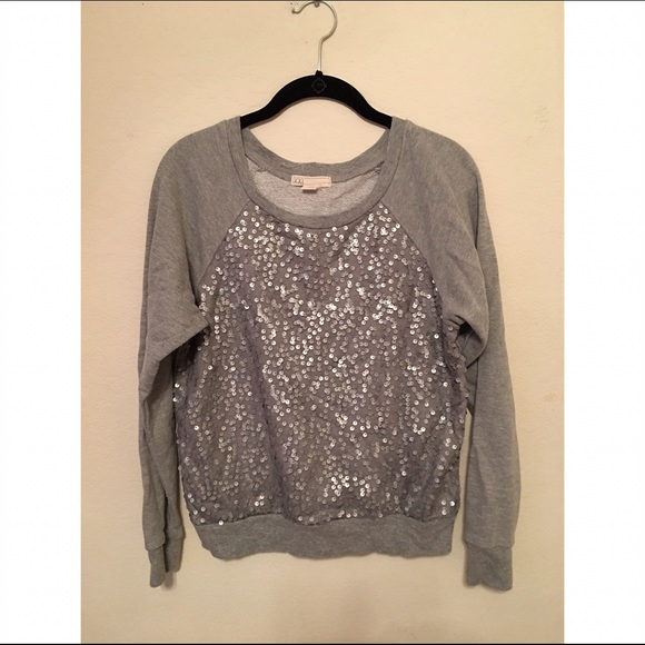 Forever21 sequin sweater shirt
