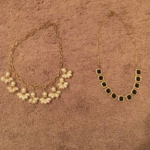 Two cute statement necklaces