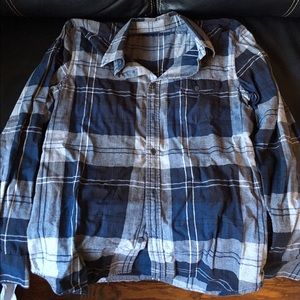 AMERICAN EAGLE Men's Slim Fit Medium Button-Up