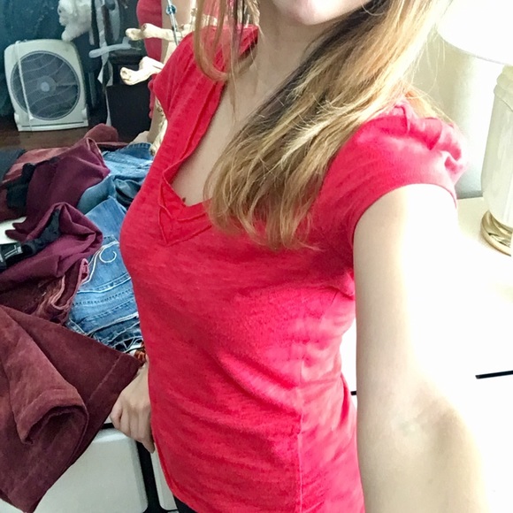 INC red shirt