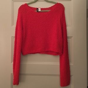 H&M Fuzzy Knit Sweater