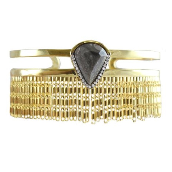 fringe cuff bracelet