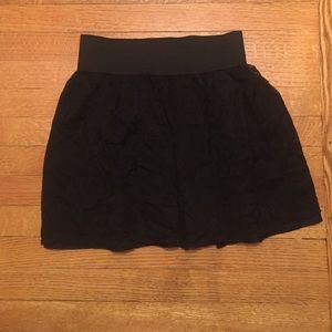 Black skirt