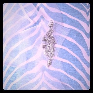 Vera wang mesh crystal bridal belt