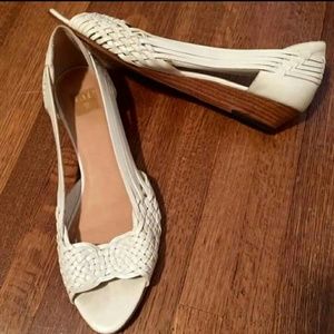 Authentic FRYE Slip on Wedges