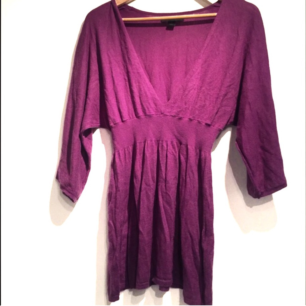 Sweater dolman-like top