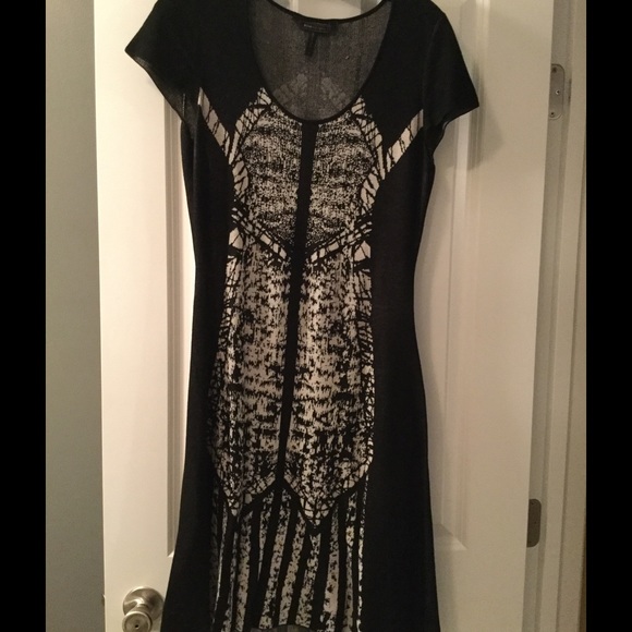 BcbgMaxazria knit A Line scoop neck dress Sz M