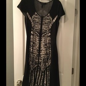 BcbgMaxazria knit A Line scoop neck dress Sz M
