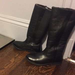Free shearling Celia boots 7.5