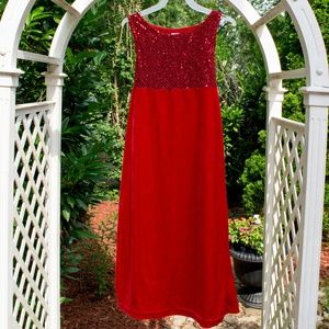 3/$10 Girls Sparkly Red Dress