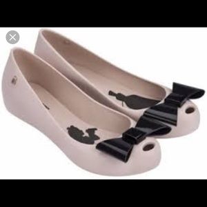 Alice and wonderland pink Melissa shoes