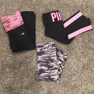 Pink yoga pants