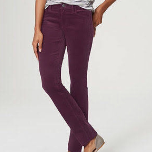 loft modern skinny corduroy