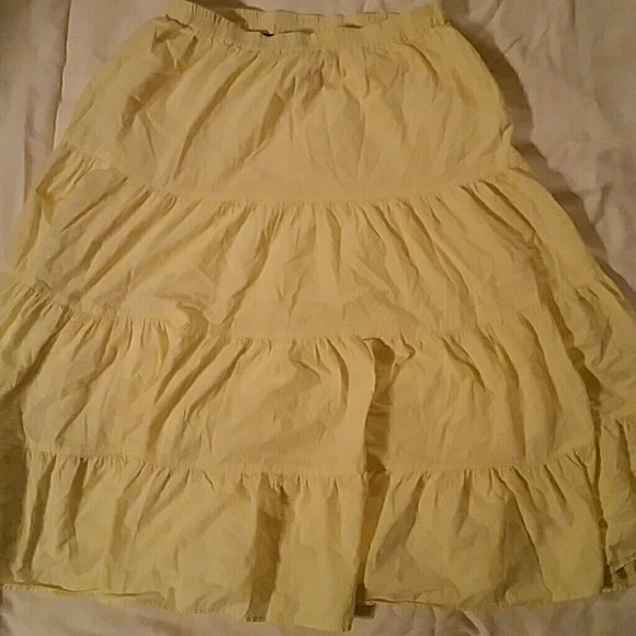 Hippie Yellow skirt