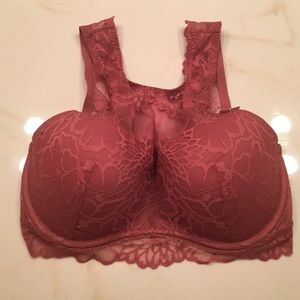 Floral Lace High Neck Bralette Victoria's Secret