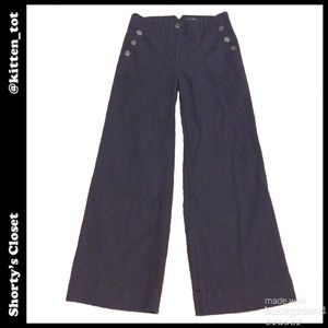 DONATED! New wide leg navy blue trousers