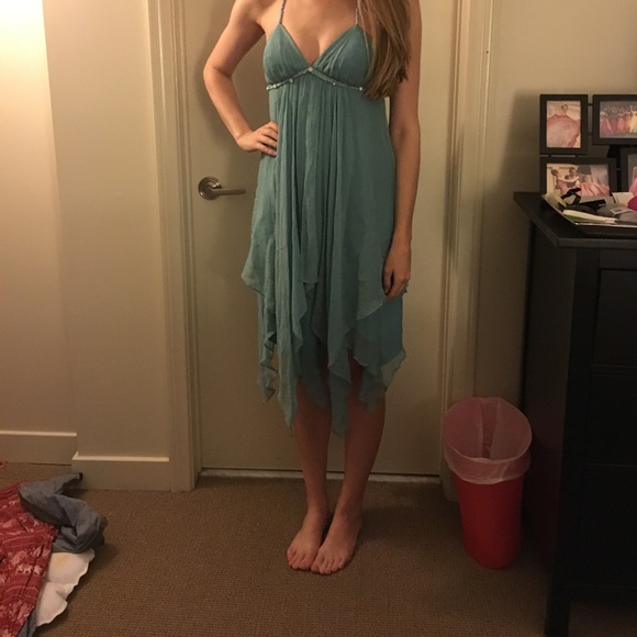 Never Worn, BCBG Flowy, mermaid-inspired dress - Picture 4 of 5