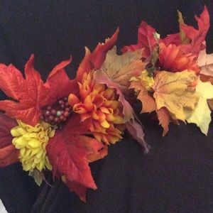 Fall Foliage Flower Crown