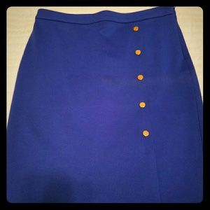 Size 4 The Limited navy skirt
