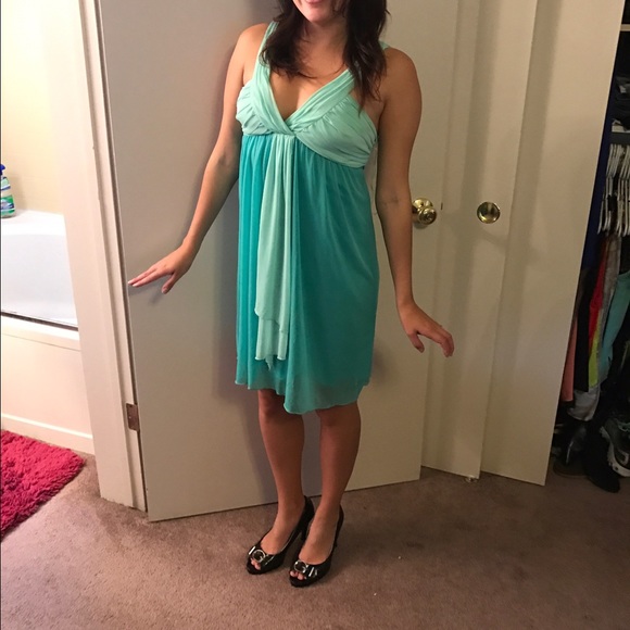 Baby blue sun dress