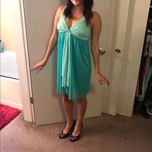 Baby blue sun dress