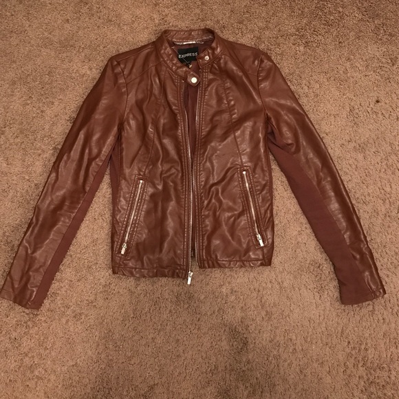 ✨SALE SALE SALE! Brown leather jacket!✨
