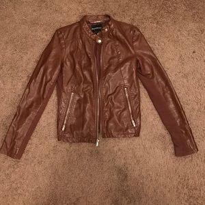 ✨SALE SALE SALE! Brown leather jacket!✨