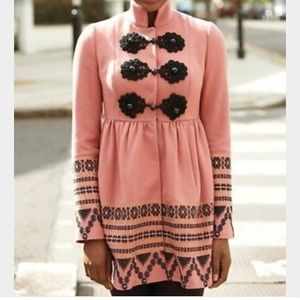 Anthropologie Tracy Reese Elimovna coat size 4
