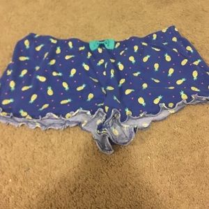 Macy's Pineapple Pajama Shorts