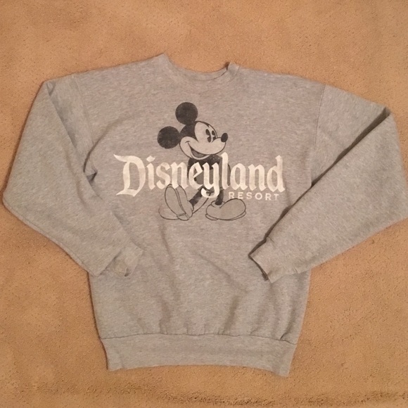 vintage disneyland sweatshirt