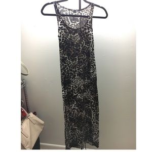 MIDI LEOPARD DRESS
