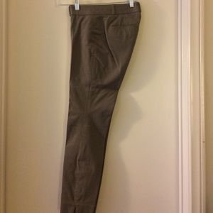 Gray/brown Sloan-fit pants from Banana Republic