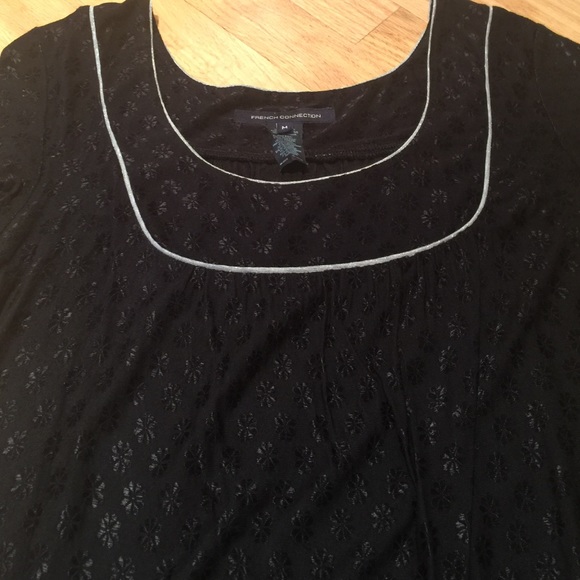 French Connection Raised Floral Tunic - Picture 4 of 4