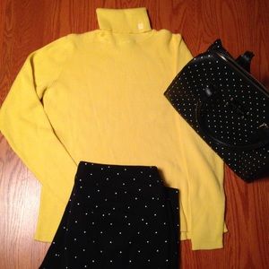 Ralph Lauren yellow Turtleneck