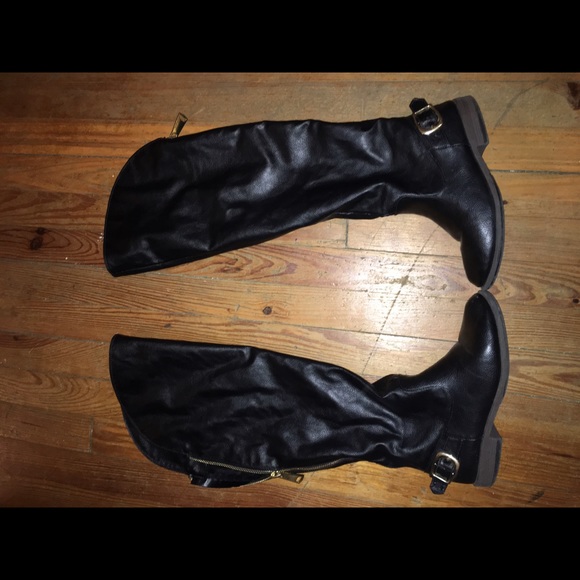 Black Over the Knee boots