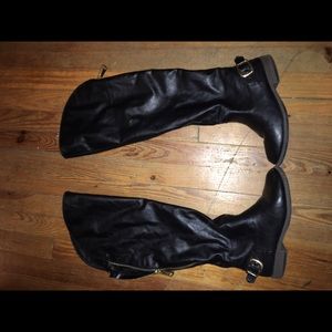 Black Over the Knee boots