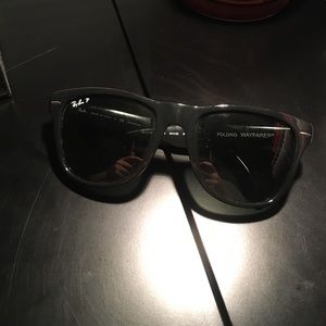 Ray-Ban Polarized Folding Wayfarer