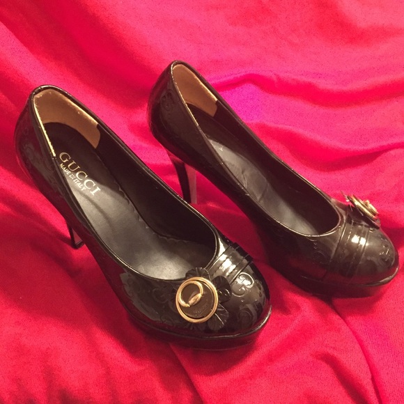 Gucci black heels