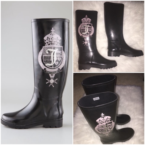 Juicy Couture rain boots weekend sale! 🎉