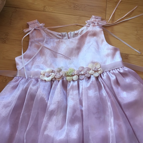 Girl Purple Dress - Picture 2 of 4