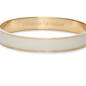 Kate Spade ♠️ Creme de la Creme idiom bracelet